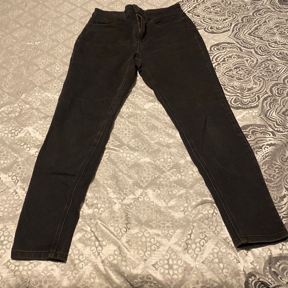 Black high rise skinny Jeans